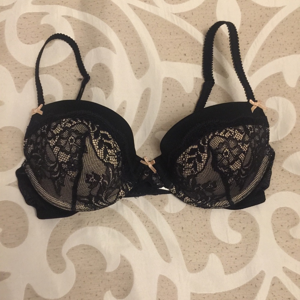 Black Push-up Bra